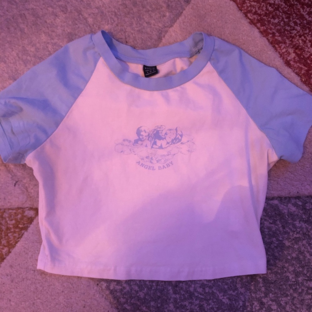 Angel Baby tee, Shein, Adult size, “baby tee”